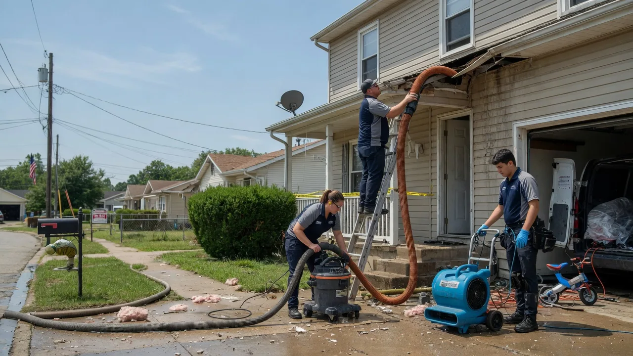 Water Damage Restoration in Walker, KS near me
